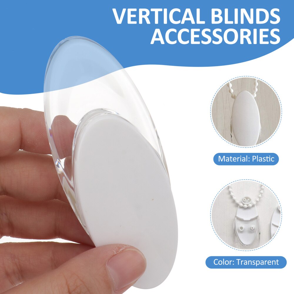 8Pcs Roller Blind Pulley handles Vertical Louver Handles Household Roller Blind Lifting Tools Blinds Curtain Accessories