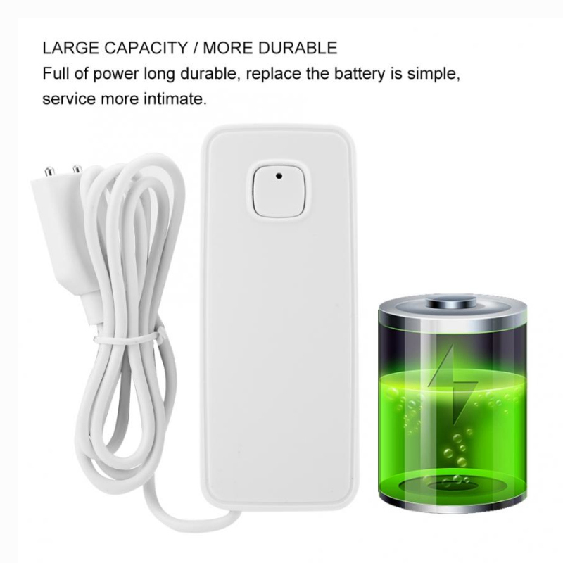 Aubess – capteur de fuite d'eau WIFI Tuya, alarme de fuite indépendante, système de sécurité domestique intelligent, avec application
