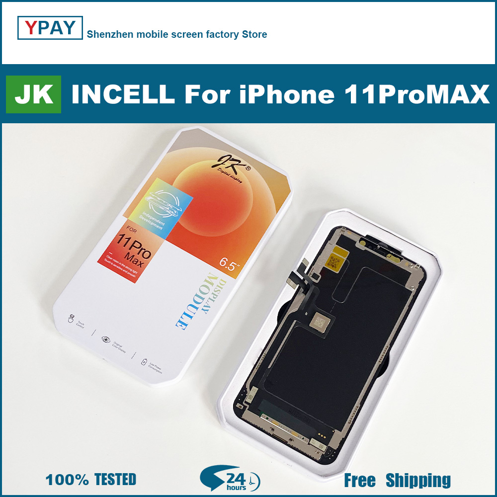 JK series For iPhone X LCD Xs XR 11 12 13 LCD Display Touch Screen Digitizer Assembly No Dead Pixel Replacement Parts TRUE TONE