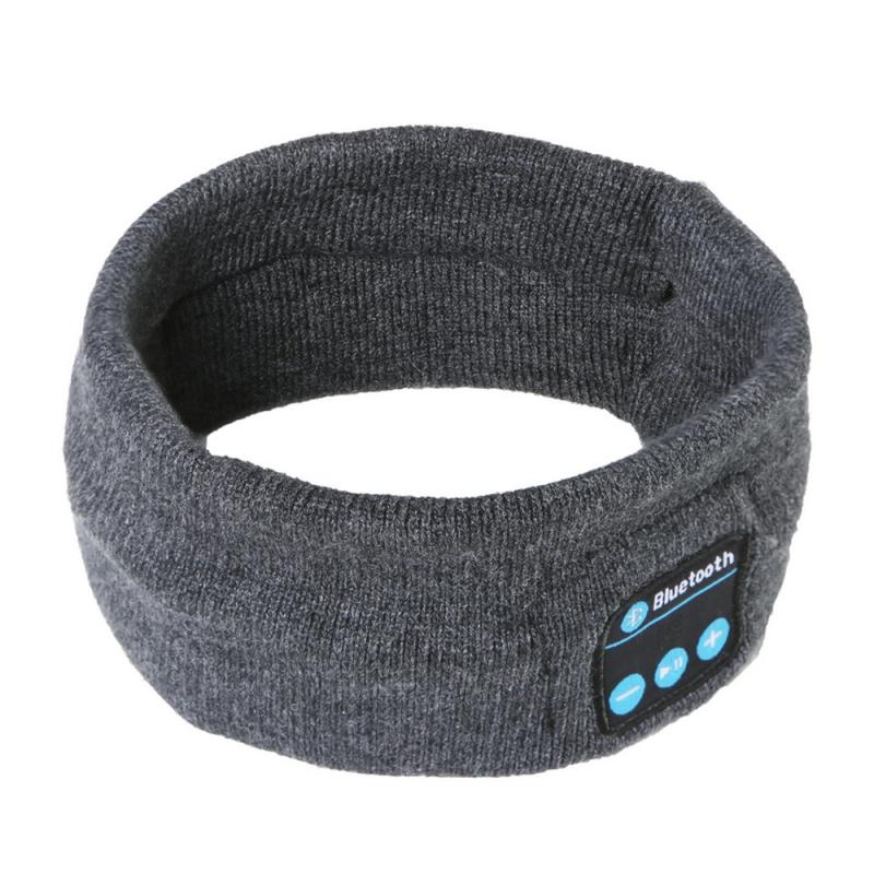 Auriculares inalámbricos con Bluetooth, diadema deportiva para música, gorro inteligente, gorro de invierno con altavoz para teléfono inteligente: 02