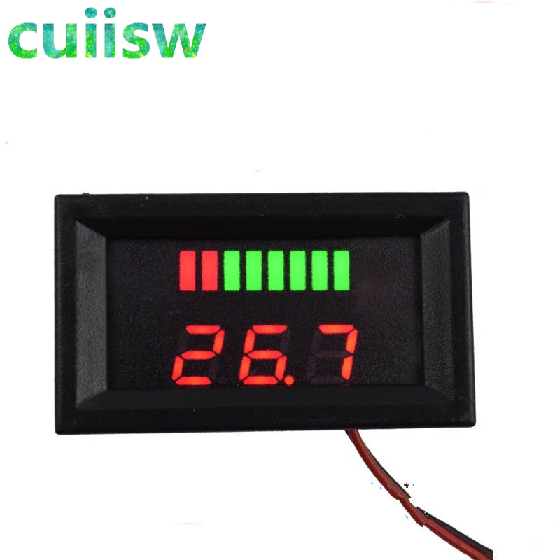 H52 Voltmetro 12V-72V Per Batterie Piombo Acido Li-ion LiFePO4 – Indicatore Di Capacità