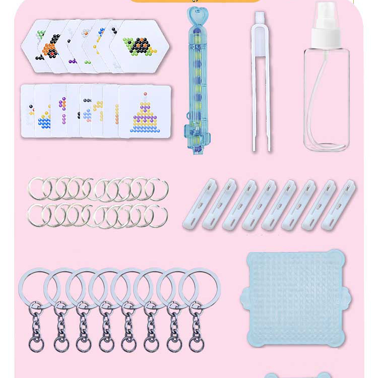 Water Mist Bead Accessories Beads DIY Hand Making Toy Pegboard Children Education Puzzle Year Craft Toys
