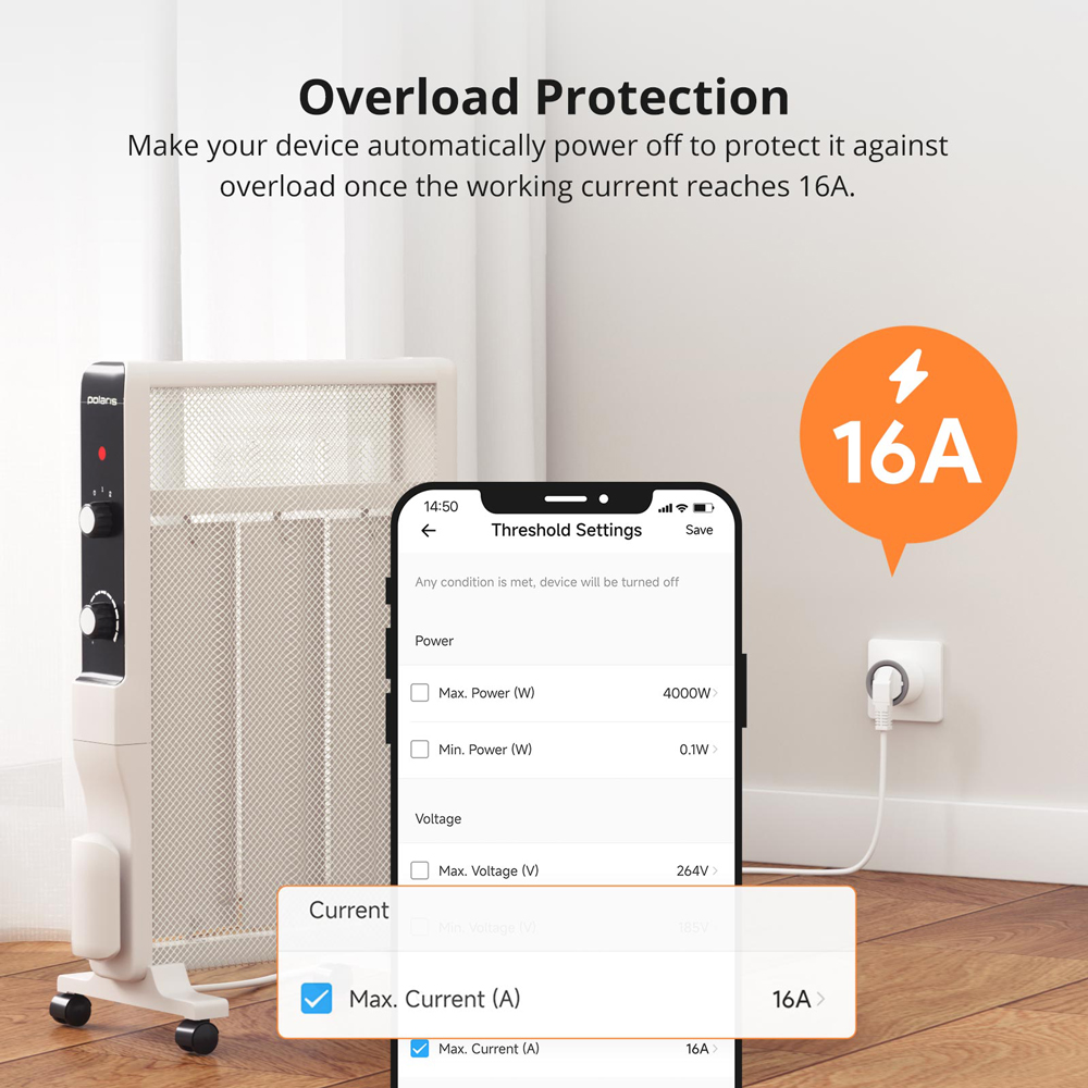 SONOFF S60 EU 16A iPlug Wi-Fi sprytny gniazdo elektryczne 1-5szt. Zabezpieczenie przed przeciążeniem Inteligentny pilot zdalnego sterowania przez eWeLink Alexa Google IFTTT