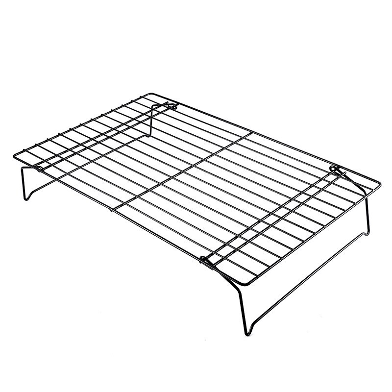 Multi-layer Stainless Steel Cooling Rack Cookies Cupcakes Cake Pastry Foldable Baking Insert Tools Kitchen Accessories Gadgets: 1 Layer