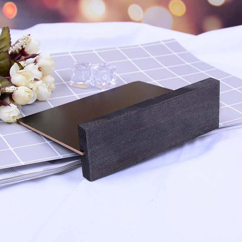 1pc Mini Wedding Kitchen Restaurant Signs Chalkboard Writing Notice Small Wooden Chalk Blackboard Message Paint Wood Board