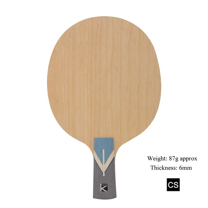 LOKI Arthur K5 Inner ALC Table Tennis Blade Aryl Carbon Ping Pong Paddle 7 Ply Table Tennis Racket for Fast Attack with Arc: CS handle