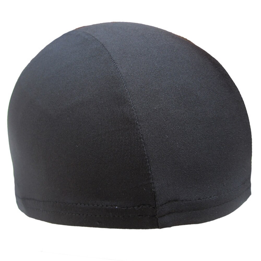 Unisex de secado rápido transpirable sombrero casco de motocicleta gorra interior de carreras gorro gorra bajo casco motocicleta máscara facial engranajes de protección: Black