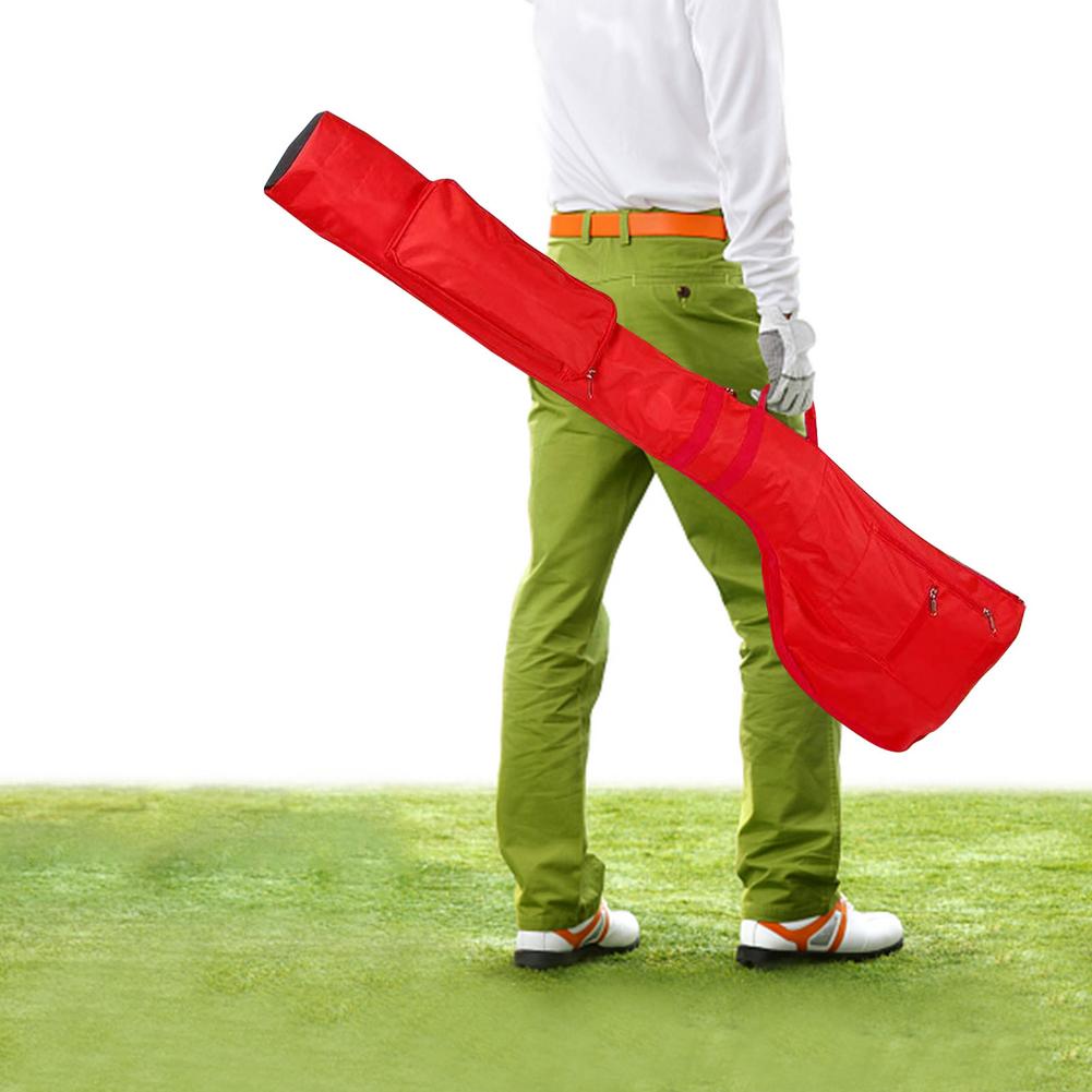 Portable Golf Shoulder Strap Padded For Carry Bag Foldable Easy Ajustable Lightweight Golf Training Pouch Case