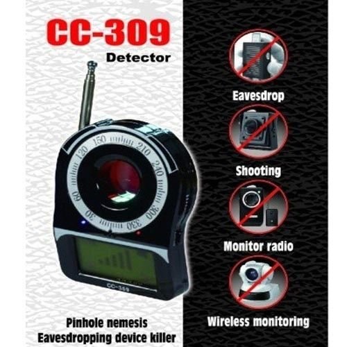 Cc309 trådløse signal fuldbåndsdetektor skjult kamera bug finder anti spion detektor anti candid kamera detektor