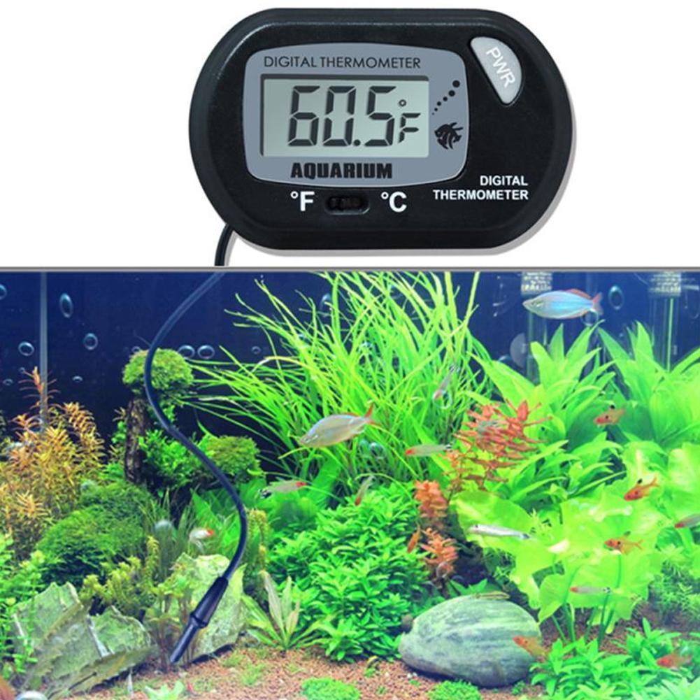 Digital Thermometer Manufacturers Aquarium Fish Tank Conversion Temperature Button 1.5V Battery Fahrenheit Celsius W1W3