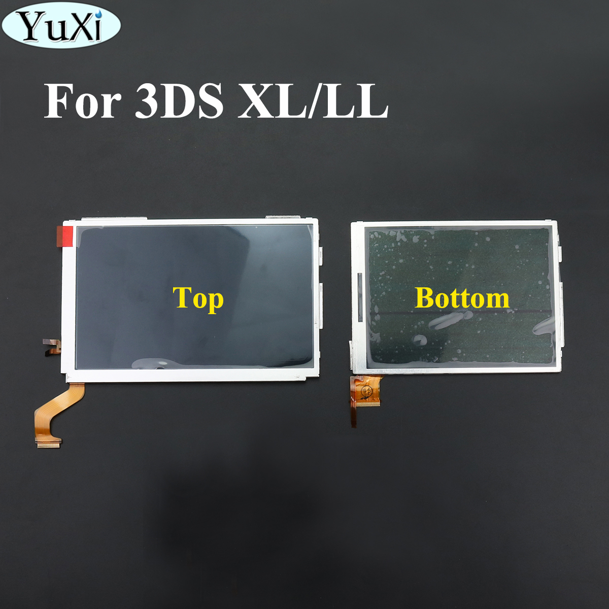 Pantalla LCD superior inferior para Nintendo DS Lite NDS NDSL NDSi nueva pieza de repuesto para consola de juegos 3DS LL XL, 1 ud.