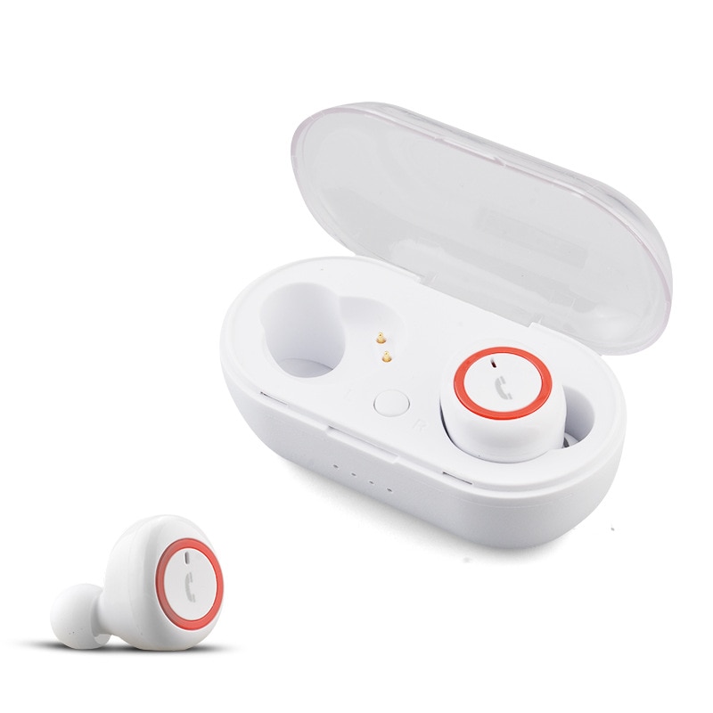 Bluetooth 5.0 écouteurs TWS écouteurs sans fil Bluetooth écouteurs 8D casque stéréo Bluetooth écouteurs avec micro et boîte de charge