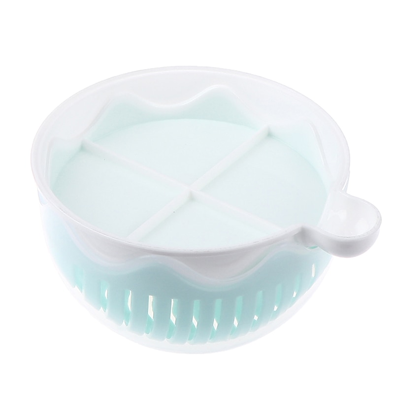 3 In1 Multifunctionele Slakom Fruit Groente Snijden Kom Keuken Gadget Fruit Chopper Snijmachines Cutter Salade Maker