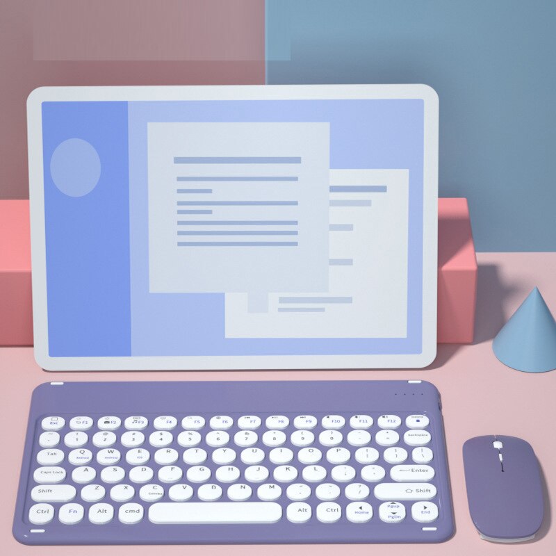 Bluetooth-compatible Keyboard Phone Tablet PC Wireless Keyboard For iPad Pro 11 Air 4 3 Keypads for Huawei Matepad Samsung