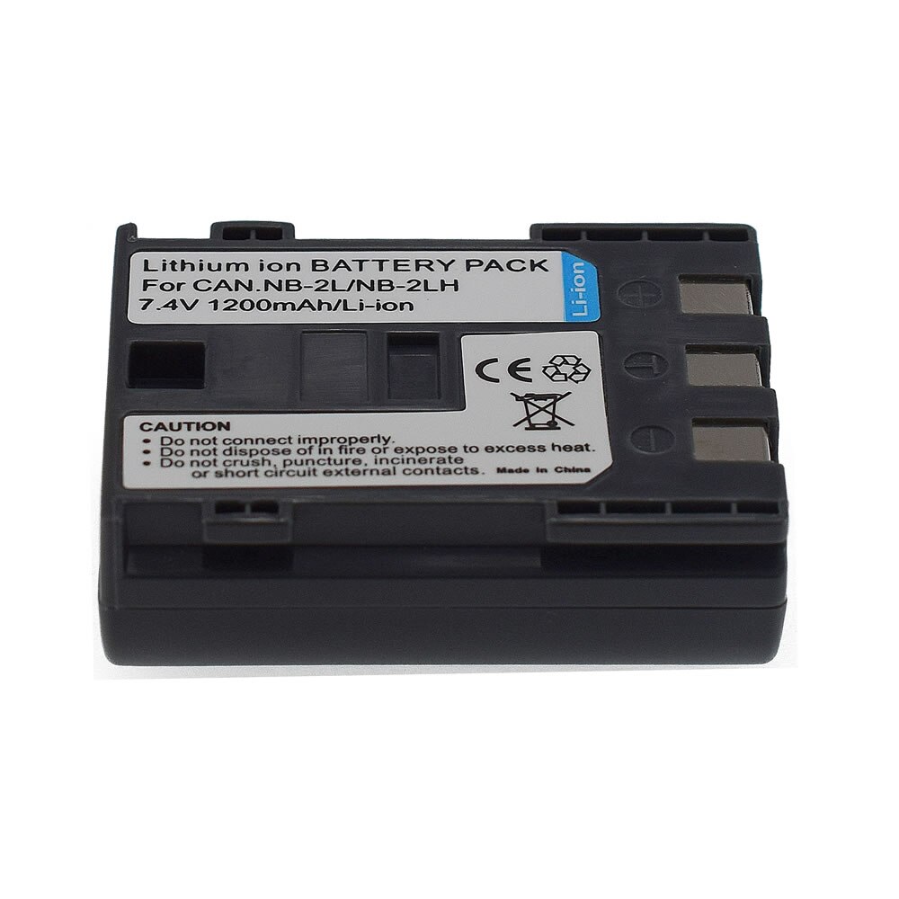 Batería para Canon NB-2LH NB-2L, E160814, EOS 400D, 350D, G9, G7, 4 Uds.