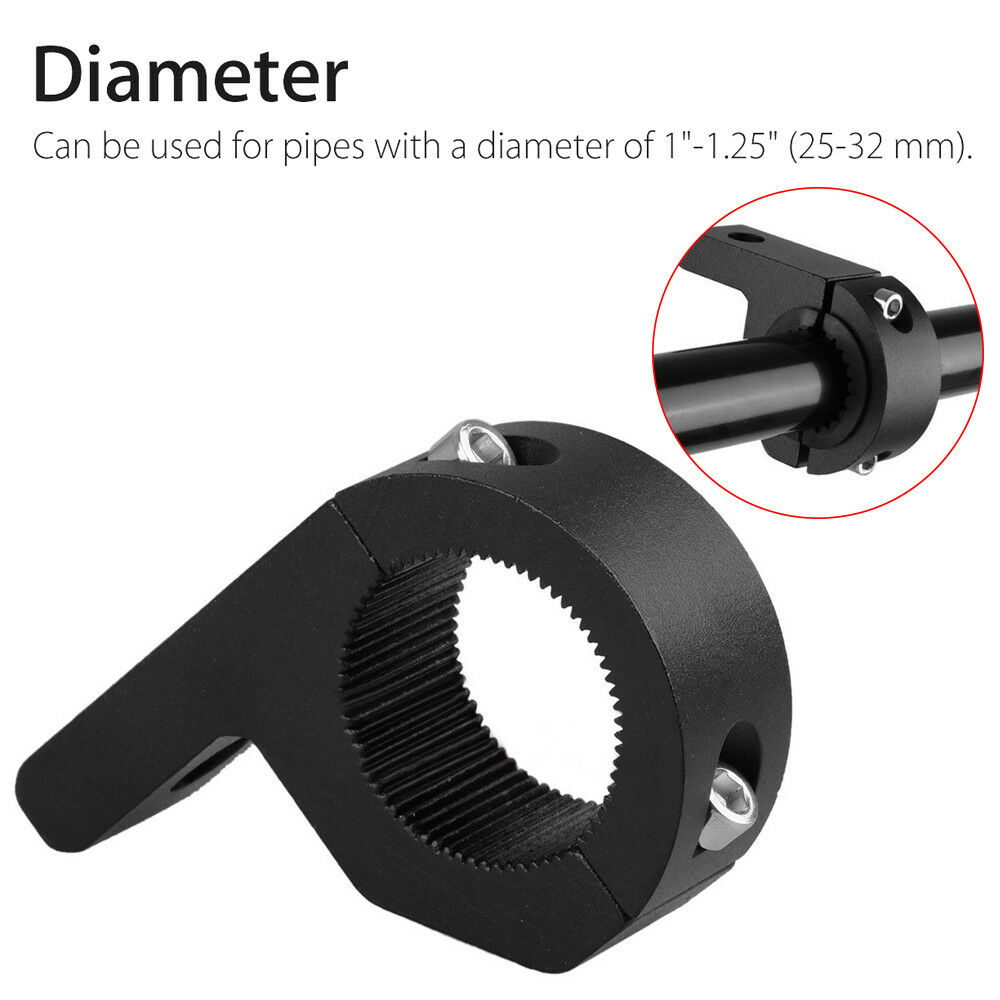 Universele 2x 19Mm/25Mm/30Mm Bullbar Pijp Beugel Klemmen Led Verlichting Bar 2 inserts Tool Klem Houder