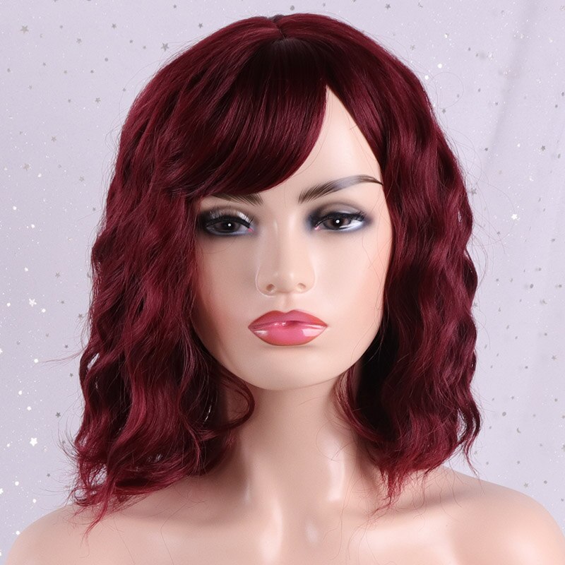 Azqueen Synthetic Hair Short Water Wave Available Grandado 