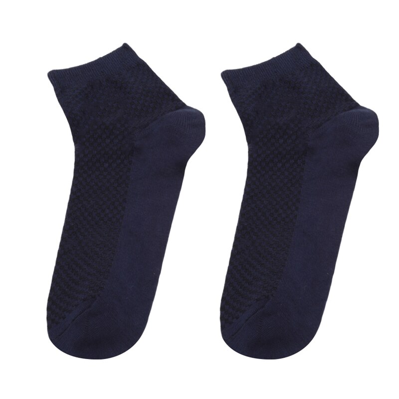 1 par de calcetines de fibra de bambú de para hombre, calcetines de compresión desodorantes transpirables de negocios