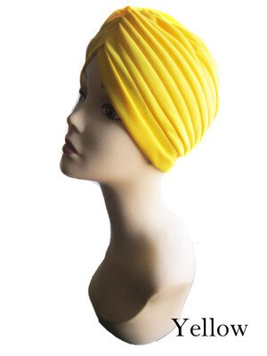Retail Women's Beanies Muslim Turban Women Big Satin Bonnet Elastic Turban Dastar Imamah