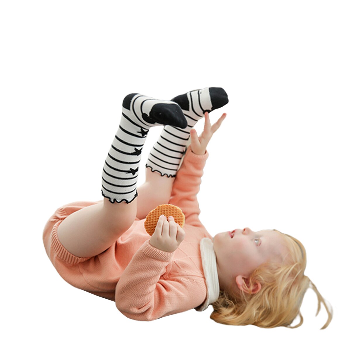 Baby Cartoon Cute Cotton Socks Spring Autumn Non Slip Cute Mid Tube Socks For Boys Girls