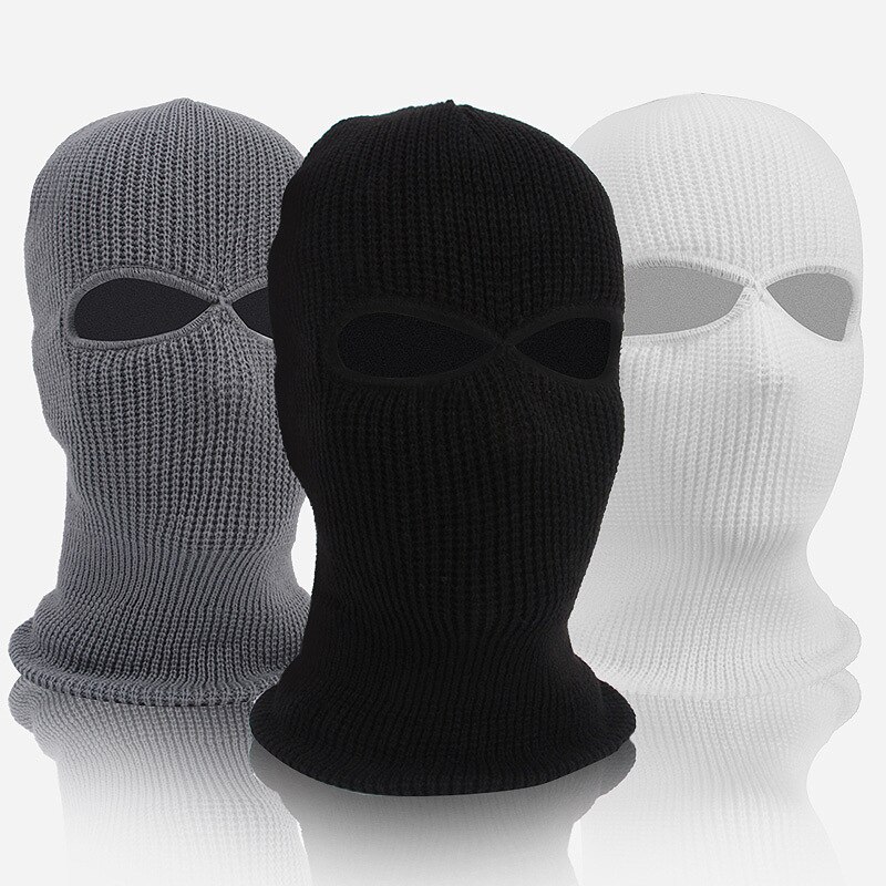 1pcs Motorcycle Balaclava Full Mask Winter Outdoor Warm Windproof for Climbing Skiing Bicycle Motorcycle Protect Accessories