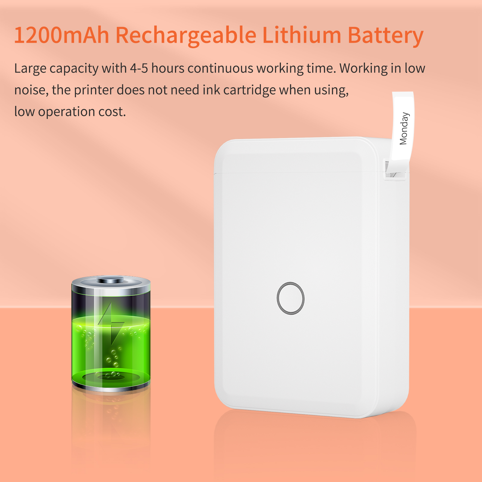 Niimbot D110 Label Maker Machine Mini Pocket Thermal Label Printer All in One BT Connect Prince DIY Date Sticker Label Machine