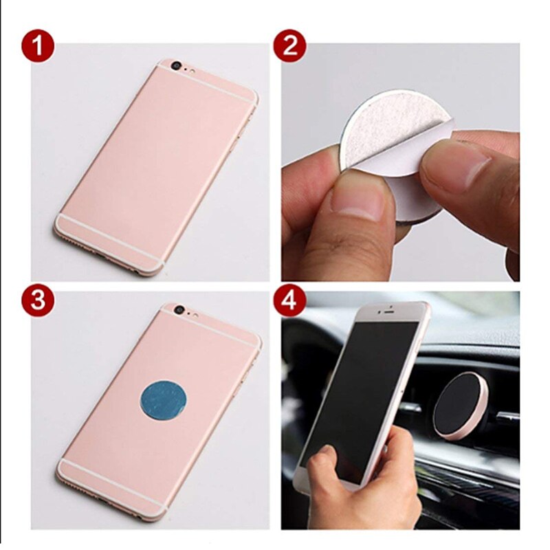Car Magnetic Holder Moblie Phone Mount Holder Air Vent Smartphone Stand Magnet Stand For Car GPS Iphone Samsung Xiaomi Z2