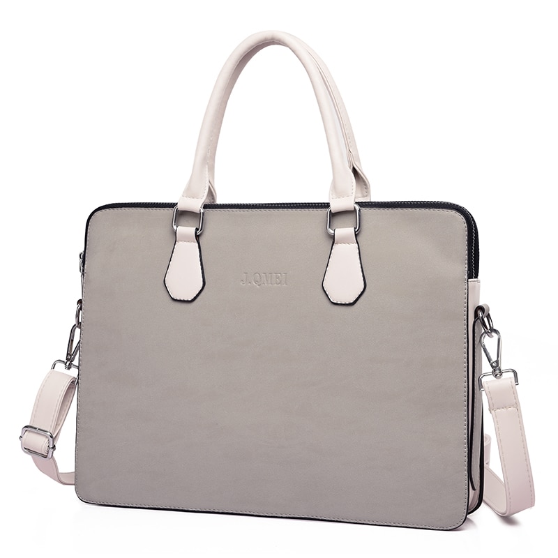 Stylish Laptop bag for Women 15.6 15 14 13.3 13 inch PU Leather notebook computer bags handbag