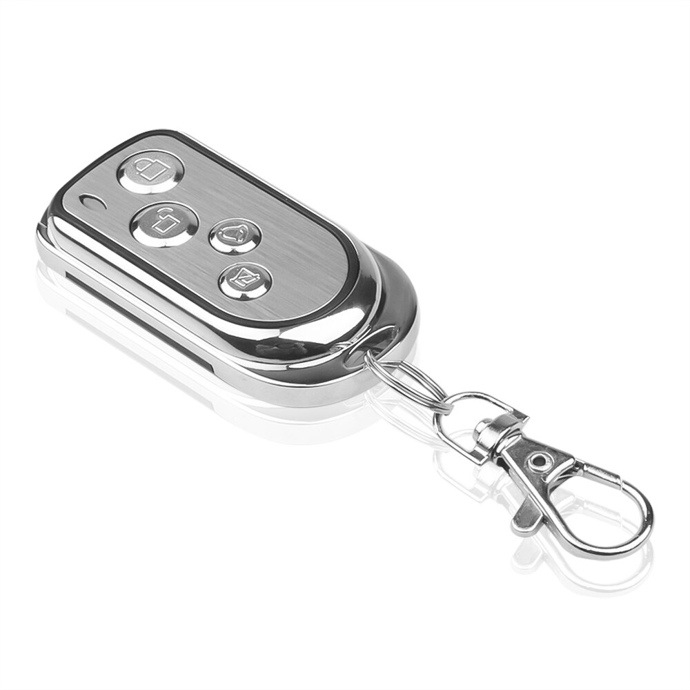 433MHZ 4 przyciski klon pilot bezprzewodowy nadajnik brama garażowa drzwi elektryczny kontroler kopiowania zabezpieczenie przed kradzieżą zamek na klucz