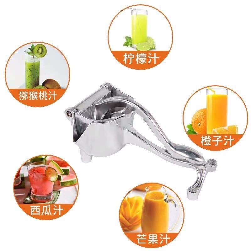 Manual Juice Squeezer Aluminum Alloy Hand Pressure Juicer Pomegranate Orange Lemon Sugar Cane Juice Kitchen Fruit Tool