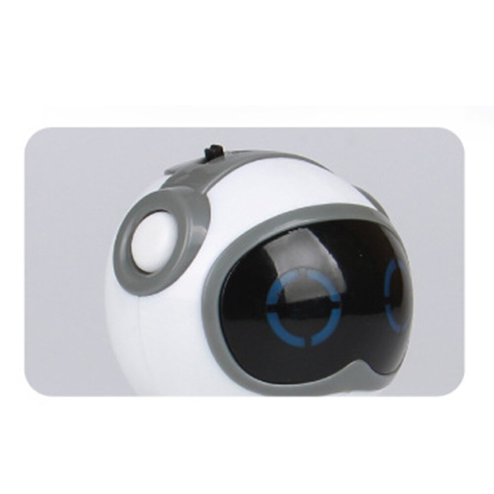 Intelligente Mini Rc Robot Talking Sound Controle Walking Dansen Zingen Met Led Licht Voor Kinderen (Wit)