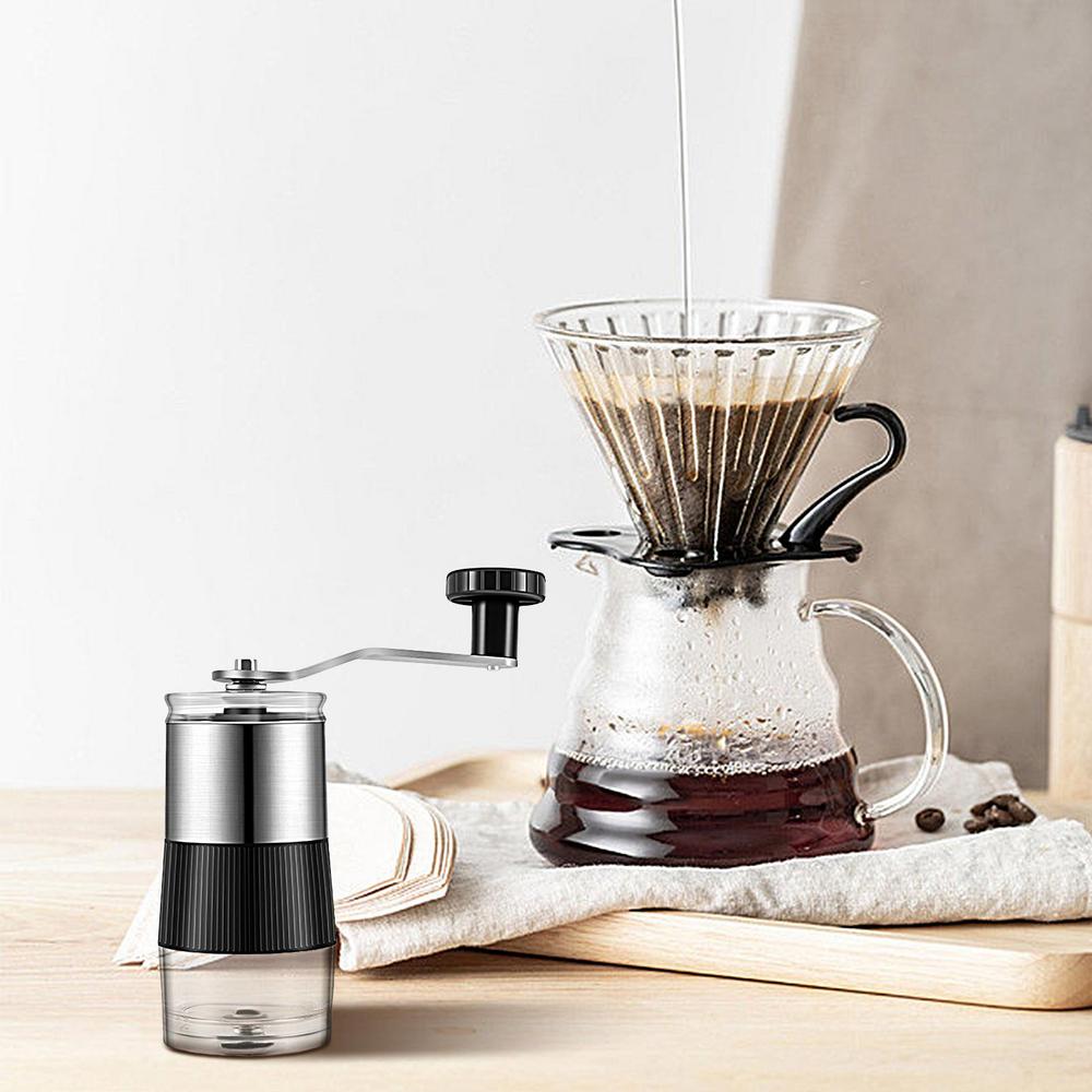 Handmatige koffiemolen Koffiebonenmolen Handmatige koffiebonenmolen Handmatige braam Handkoffiemolen Uniek cadeau voor kamperen