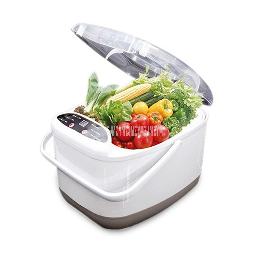 7L Household Fruit and Vegetable Ozone Washing Machine Ozone Disinfection Washer Sterilizer Sterilizing Detoxification Machine