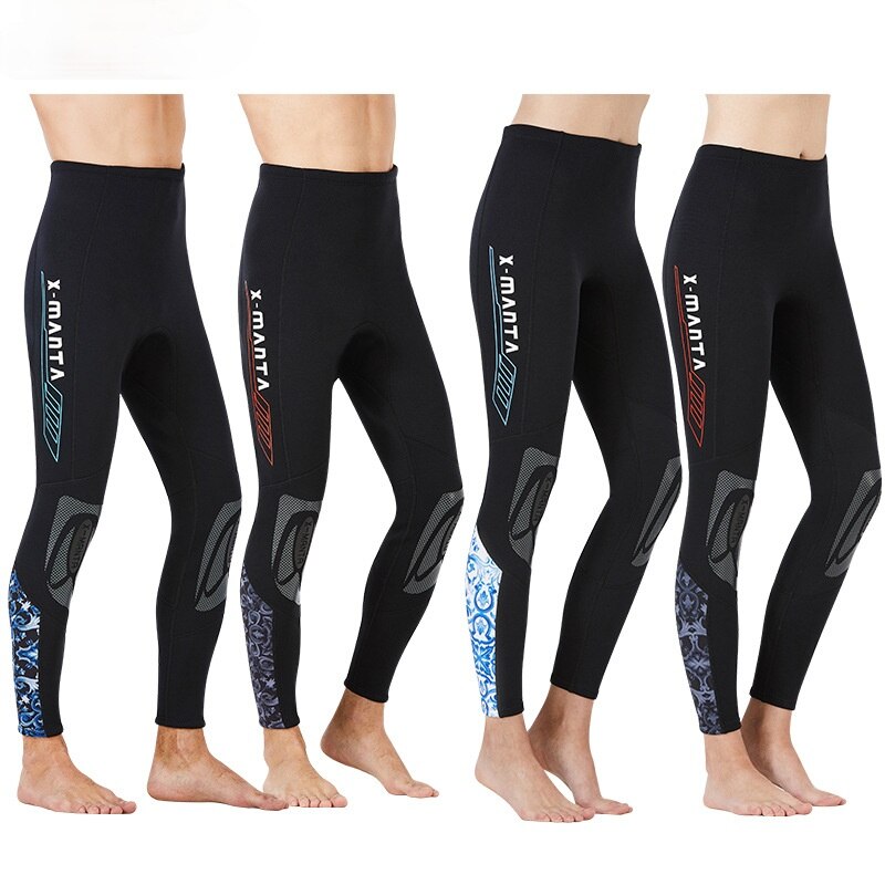 1,5mm de neopreno pantalones trajes de las mujeres de los hombres de buceo pantalones para surf adultos traje Leggings para kayak Piragüismo de buceo, surf