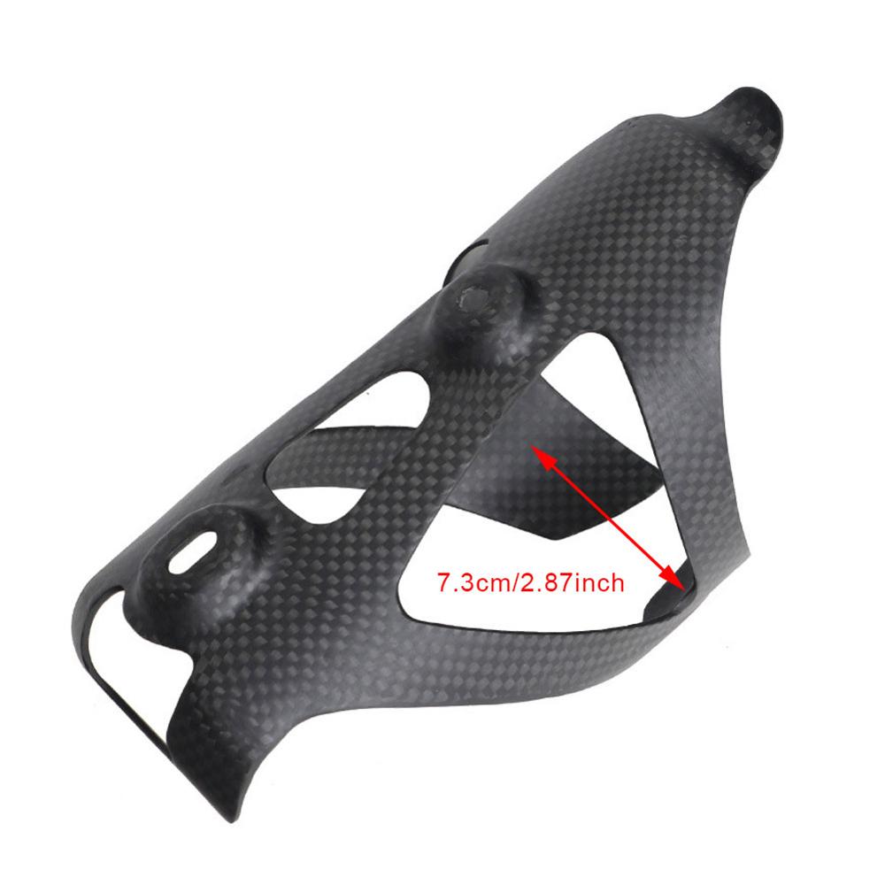 Full 3K Carbon Fiber Bicycle Water Bottle Cage MTB Road Bike Bottle Holder Ultra Light Cycle Equipment Matte/light