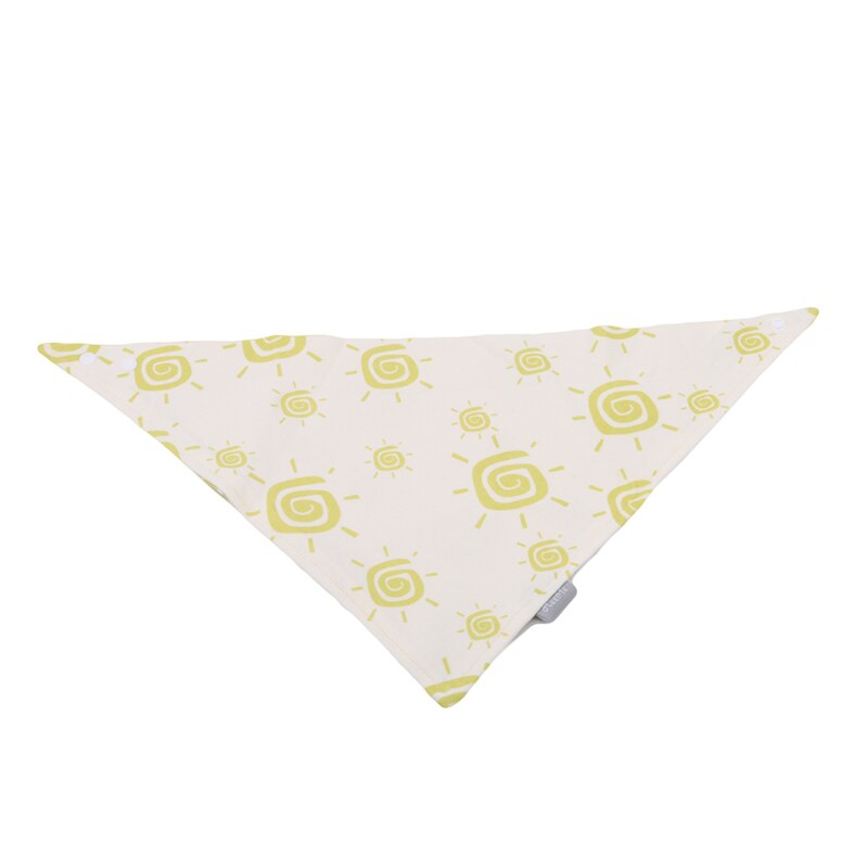 Comfortable Baby Bibs Cute Cartoon Saliva Towel Kids Feeding Double Button Bib Accessory Soft Boys Girls Scarf
