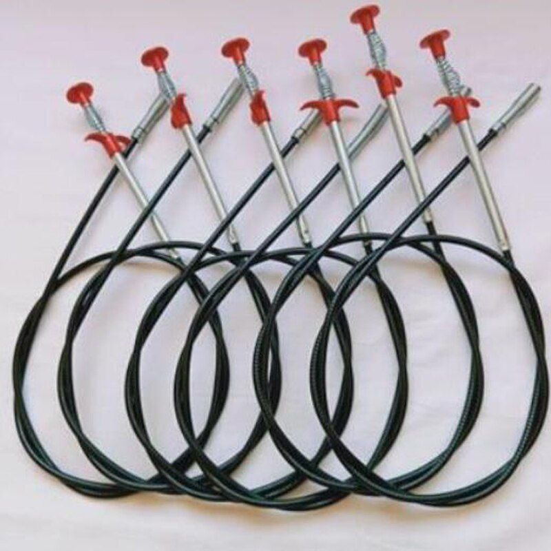 1.6m 4 Claw Spring Grip Narrow Bend Curve Grabber for Picking up Nuts Bolts Flexible Pick Up Tool