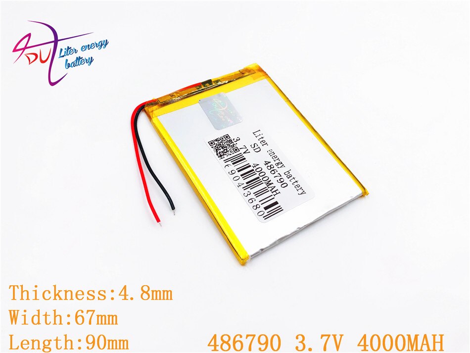 best battery brand 486790 tablet seven inches below the sun M70 456590 3.7V 4000MAH mobile