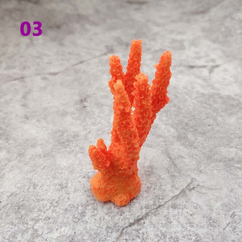 Aquarium Ornament Antique Castle Tower Fish Tank Landscape Resin Decoration: Coral