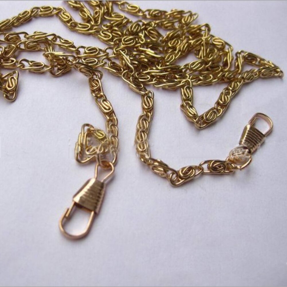 120cm Replacement Bag Strap Metal Chain for Women DIY Wallet Coin Purse Shoulder Crossbody Bags Chains Belt Bags Accessories