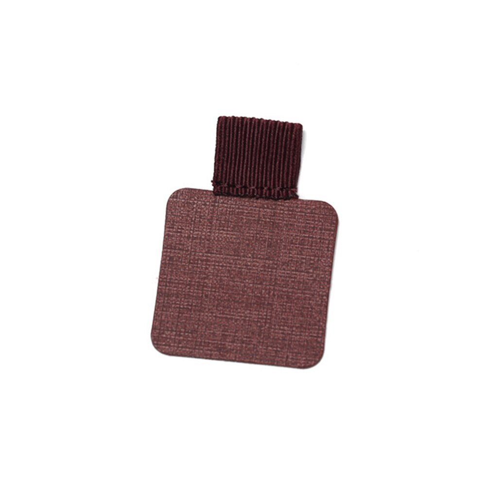 Porte-stylo autocollant 16 couleurs, pince à stylo en cuir, porte-crayon, boucle élastique pour carnets, journaux, presse-papiers, porta penne: Sd