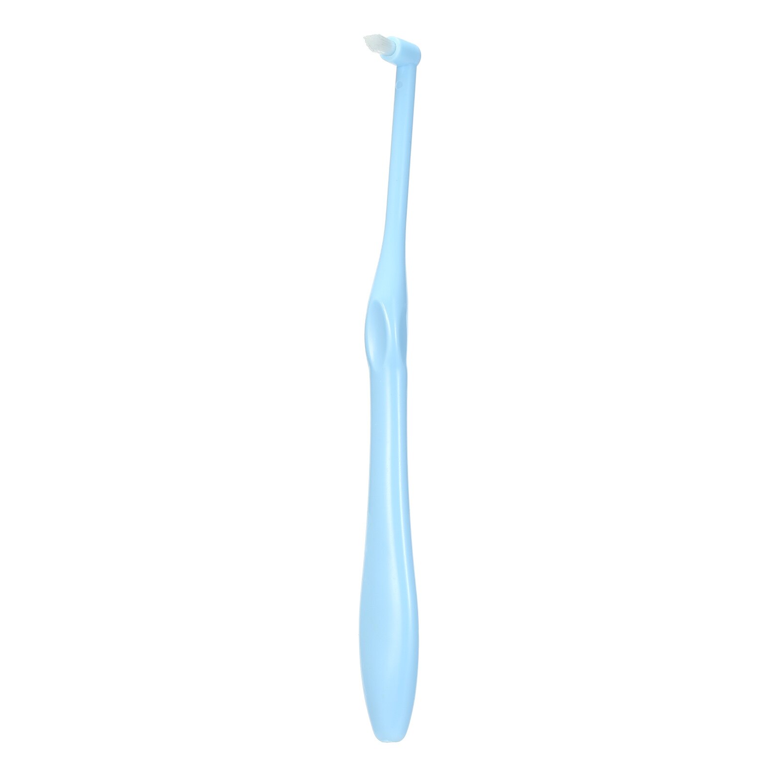 1pcs Toothbrush End-Tuft Tapered Brush Soft Bristle Braces Cleaning Toothbrush Floss Oral Tooth Care: Blue