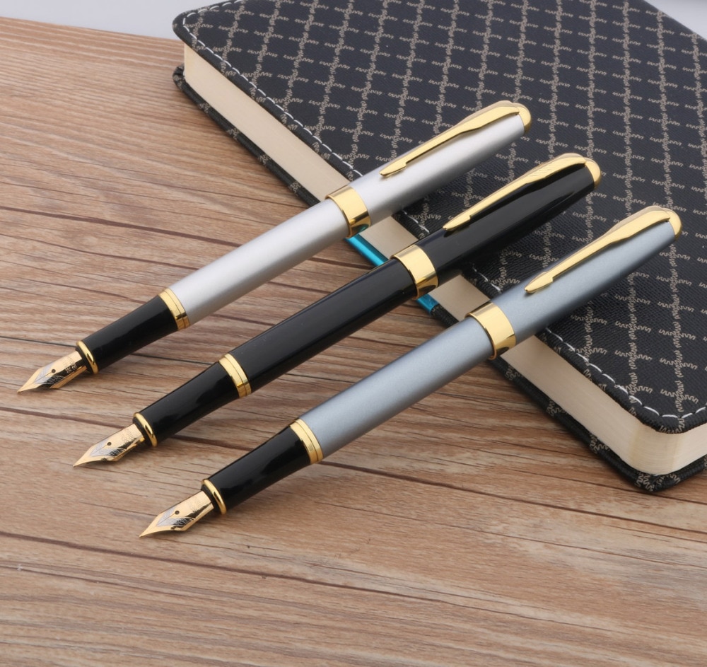 Metalen Vulpen Gouden Pen Klassieke 388 Luxe Briefpapier Kantoor Schoolbenodigdheden Schrijven