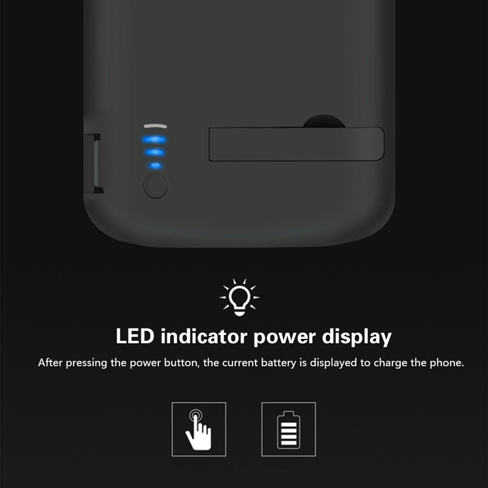 5000Mah Batterij Oplader Case Iphone 11/Iphone 11 Pro/Iphone 11 Pro Max Externe Backup Charger power Bank Batterij Case