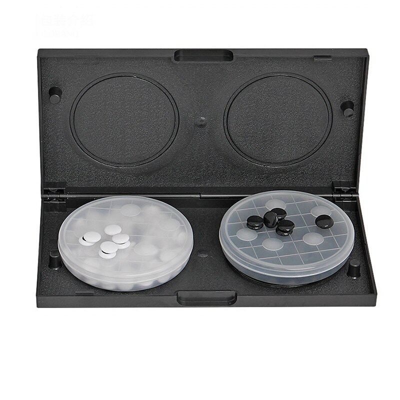 Folding Portable Gomoku Gobang Travel Chess Game Board with Magnetic Entertainment Parts Student Puzzle Chess Board Set