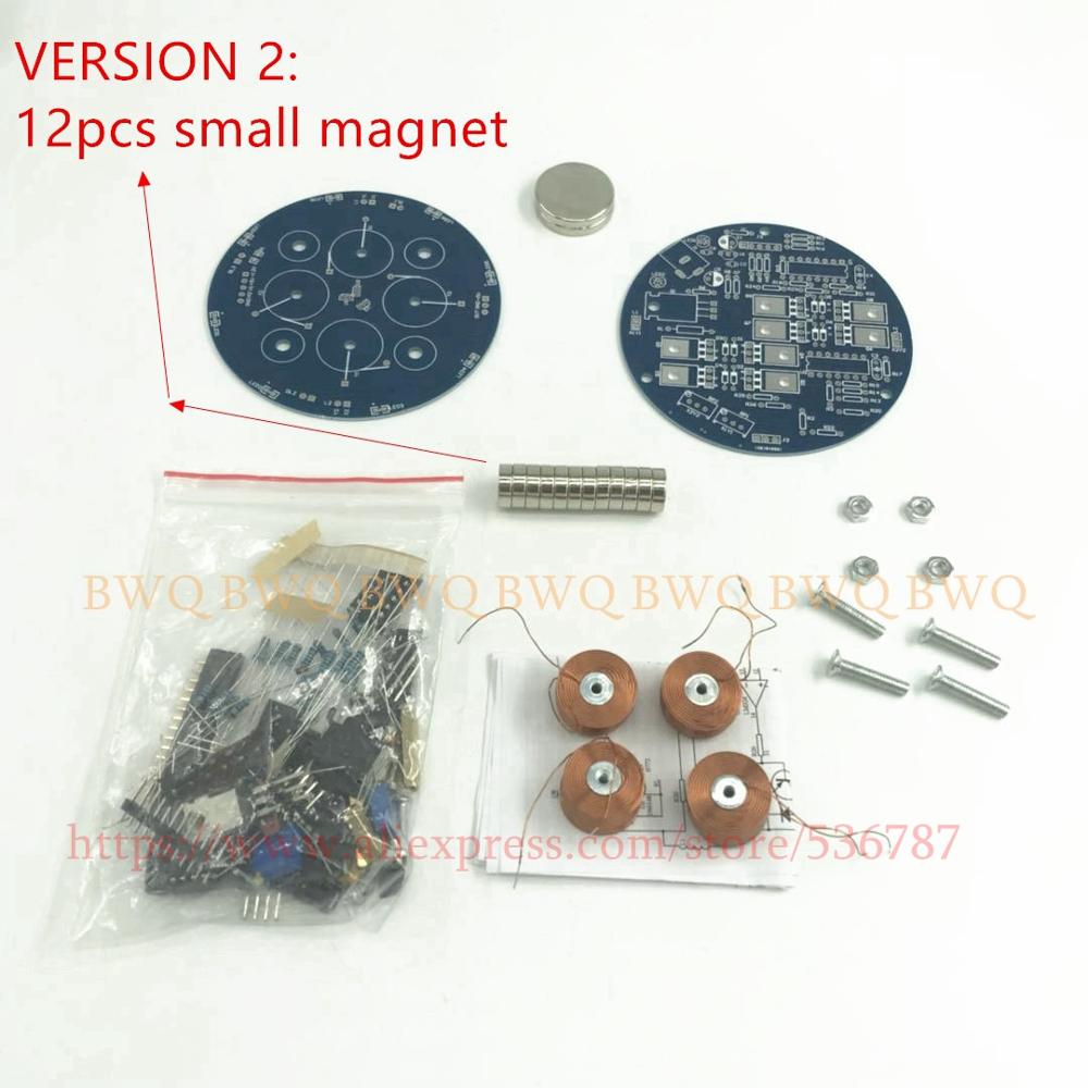 Sealed DIY push type magnetic levitation Kit (parts) of analog circuit intelligent
