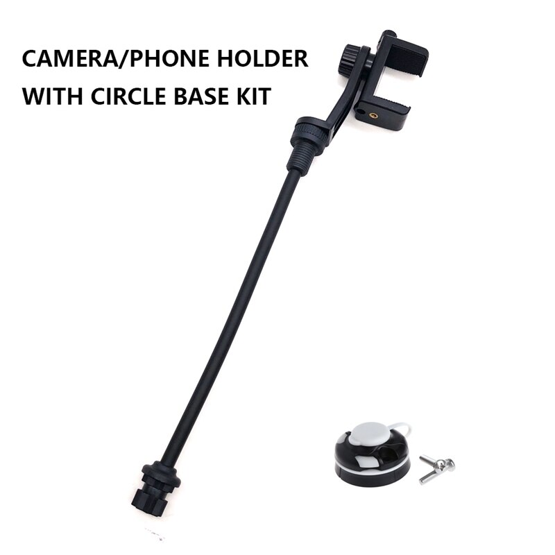 Kayak Cell Phone Holders Kayak Accessory with Half Round Mount Base For Phone Camera on Kayak