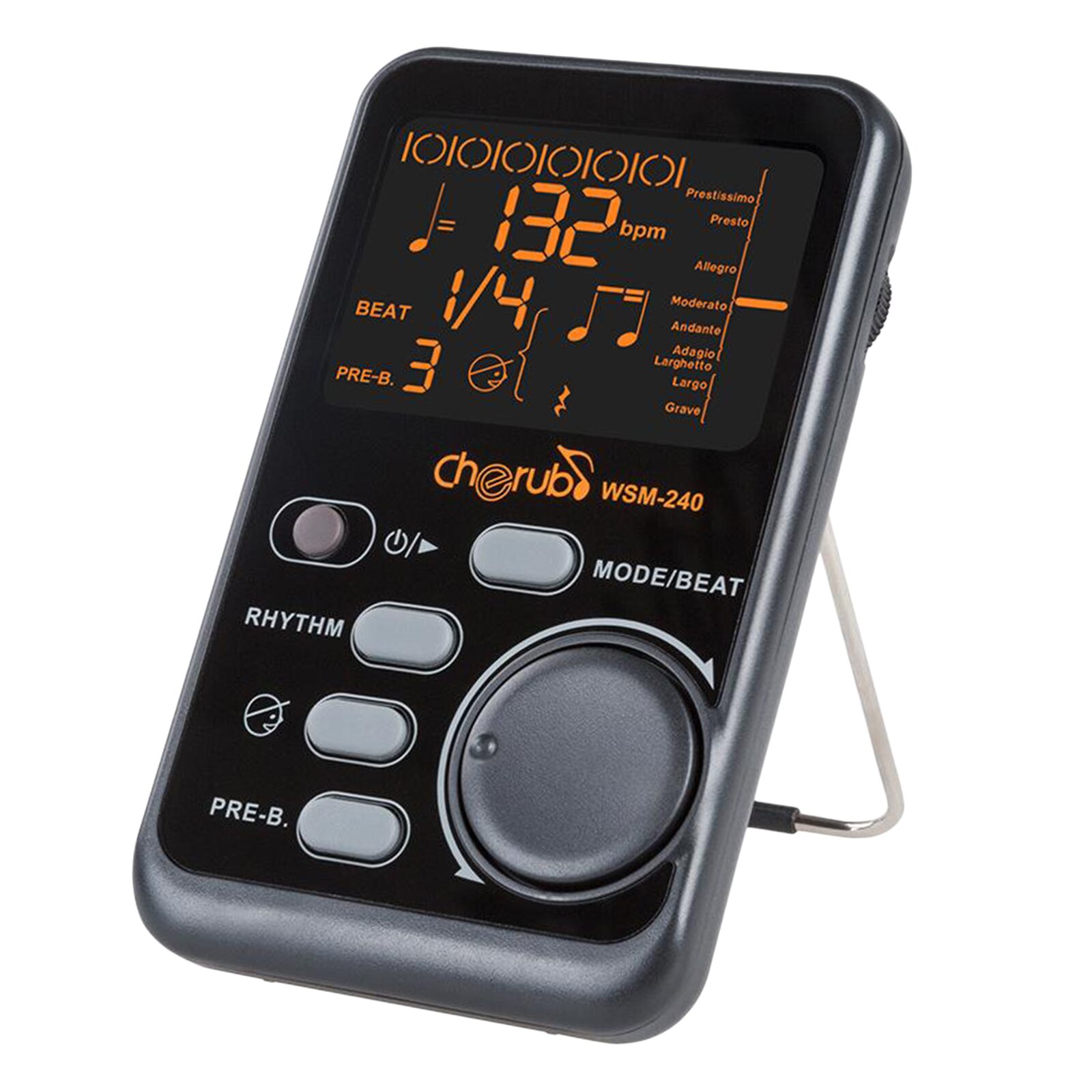 Professionele Digitale Metronoom Tuner Beat Tempo Voor Viool Gitaar Drum