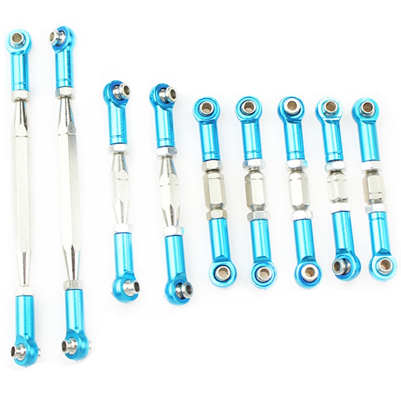 Metal Drive Shaft Universal Transmission Accessories Parts For Fy-01/02/03/04/05 Wltoys 12428 12423 12428 Rc Car Recambios Blue: Default Title