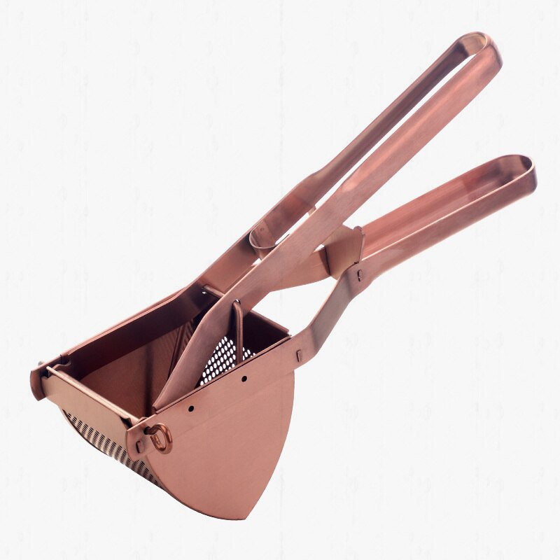 Kitchen Tools Potato Masher Ricer Maker Tool Stainless Steel Orange Lemon Juicer Hand Press Manual Fruit Pomegranate Squeezer: rose gold B